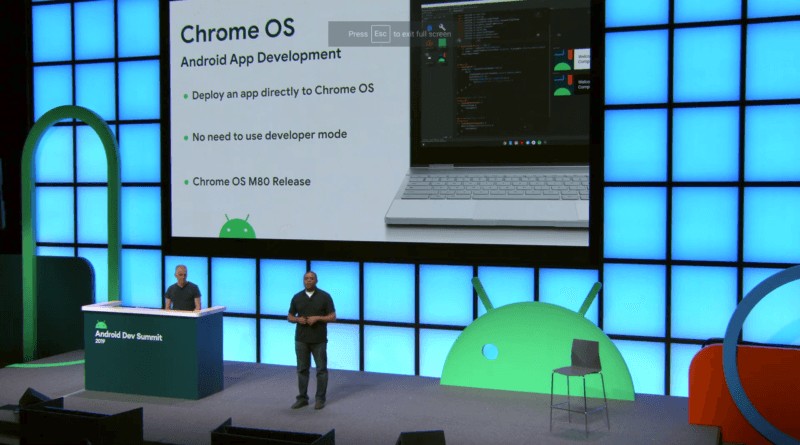 Chrome OS 80 برنامه جانبی Android ساده تر را برای توسعه دهندگان به ارمغان می آورد