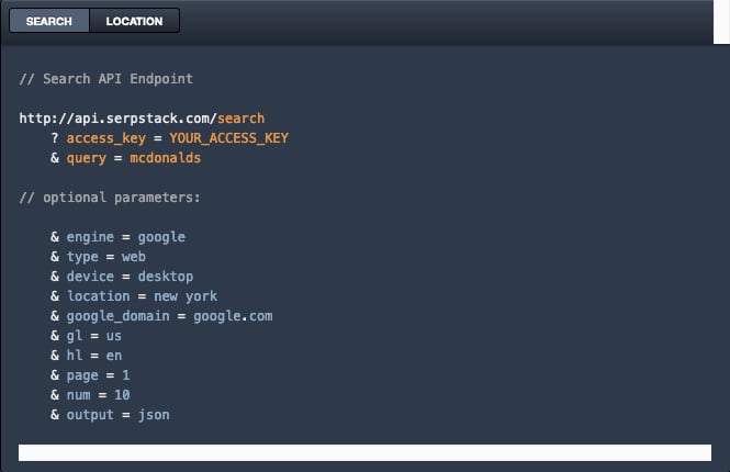 نتیجه جستجو با داده های سرور آسان انجام شود