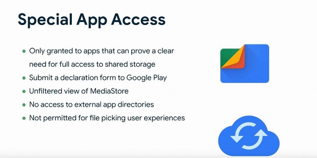 Google برای توسعه دسترسی گسترده به فضای ذخیره‌سازی فایل در Android 11 ، Google Manager را ایجاد خواهد كرد