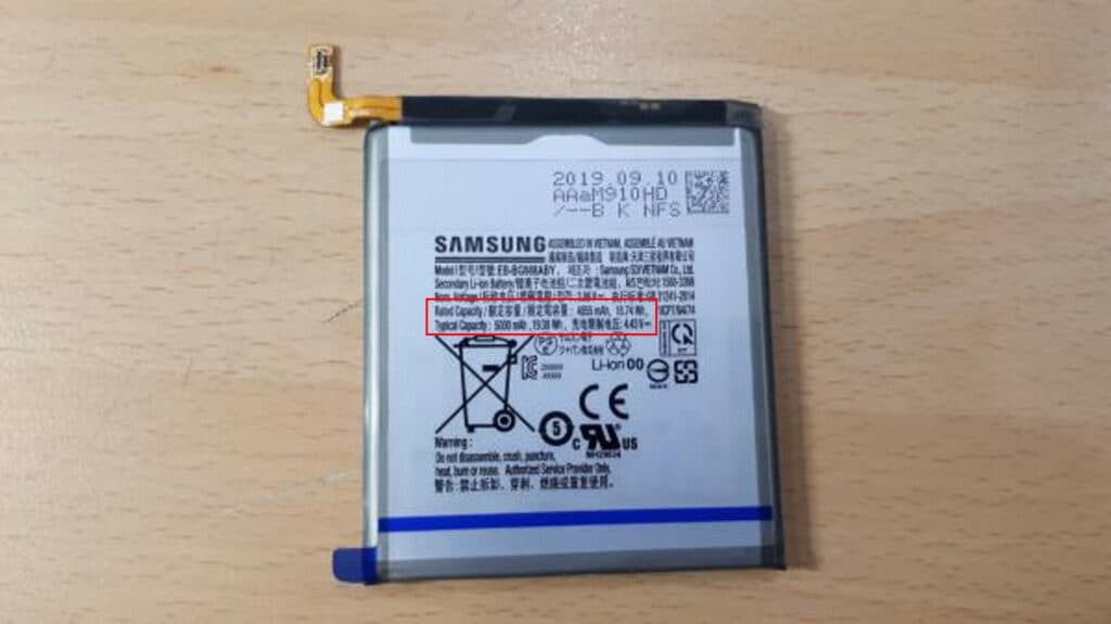 طبق گفته ها ، سامسونگ Galaxy S11 + دارای یک باتری 5،000 میلی آمپر ساعتی است که از صفحه نمایش 120 هرتز خود تعریف می کند