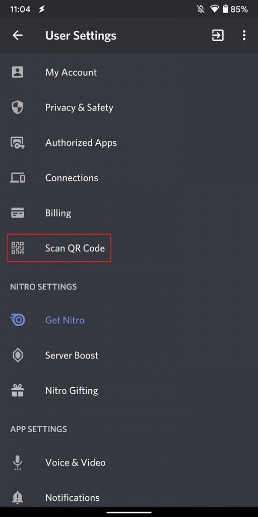  Discord "width =" 512 "height =" 1024 "srcset =" https: //www.xda-developers .com / files / 2019/12 / Discord_QR_Code_Login-512x1024.jpg 512w، https://www.xda-developers.com/files/2019/12/Discord_QR_Code_Login-150x300.jpg 150w ، https://www.xda-developers .com / files / 2019/12 / Discord_QR_Code_Login.jpg 600w "size =" (حداکثر عرض: 512px) 100vw ، 512px "/> </p>
<p> آخرین بروزرسانی برای Discord در اندروید ویژگی ورود به سیستم کد QR جدید را ارائه می دهد که می تواند باشد. در تنظیمات کاربر یافت می شود. گزینه ای با عنوان "Scan QR code" اسکنر کد QR را در داخل برنامه باز می کند و به شما امکان می دهد تا کد QR نمایش داده شده در طی مراحل تنظیم بر روی هر نسخه دسک تاپ Discord را برای ورود سریعتر اسکن کنید. دقیقاً مانند اسکنر کد QR در واتس اپ که به شما امکان می دهد به راحتی وارد نسخه وب پیام دهنده شوید. </p>
<div class=