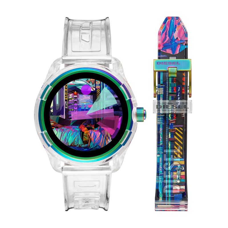 ساعت هوشمند جدید Fadelite دیزل Wear OS را اجرا می کند و یک باند شفاف دارد