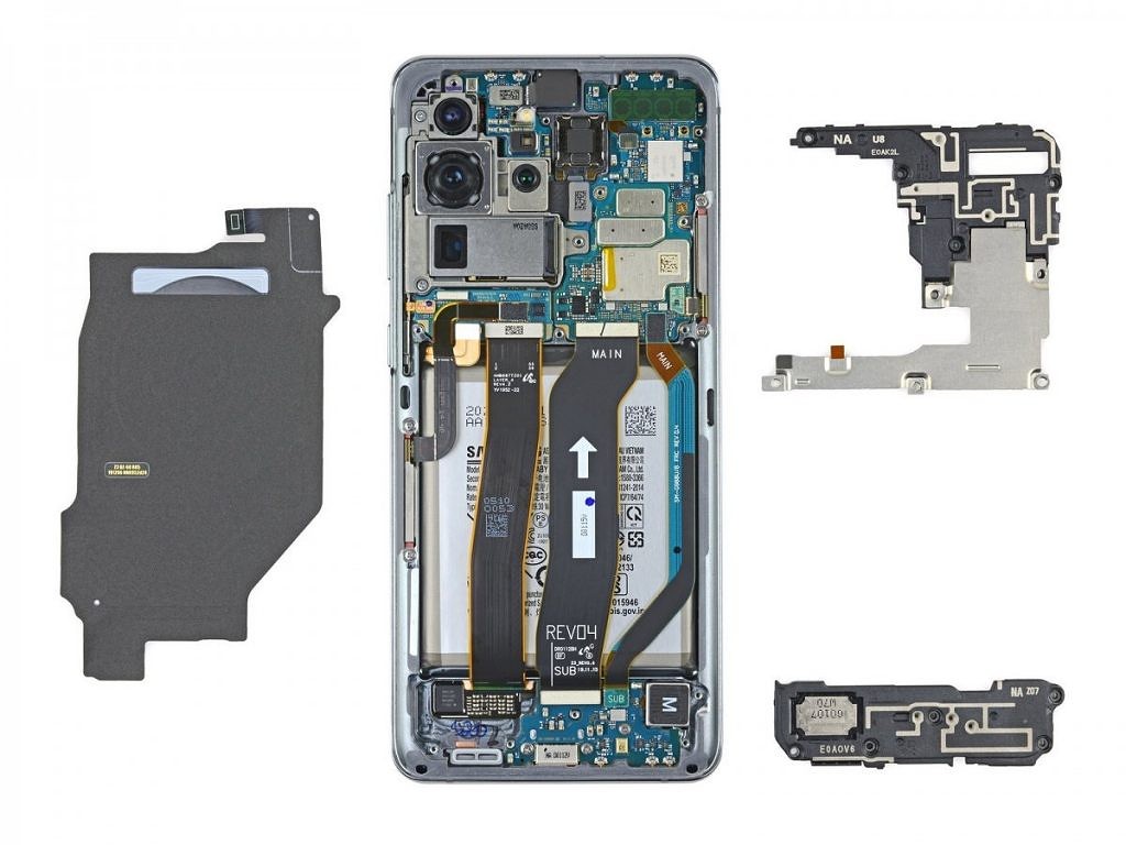  Samsung Galaxy S20 Ultra teardown 