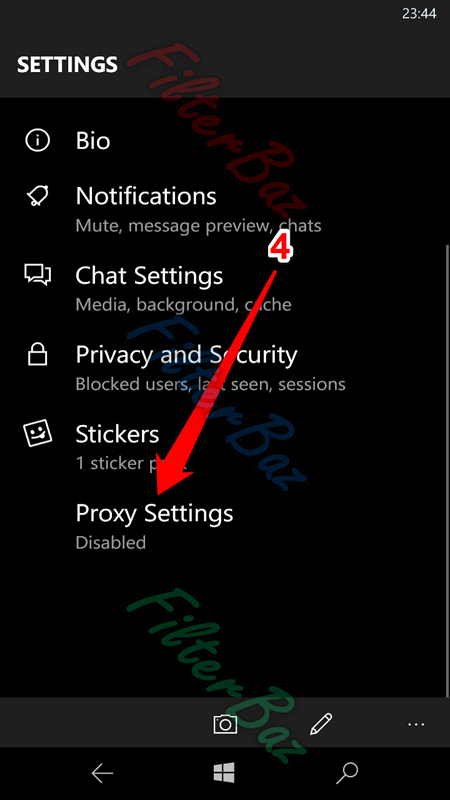 وی پی ان برای تلگرام