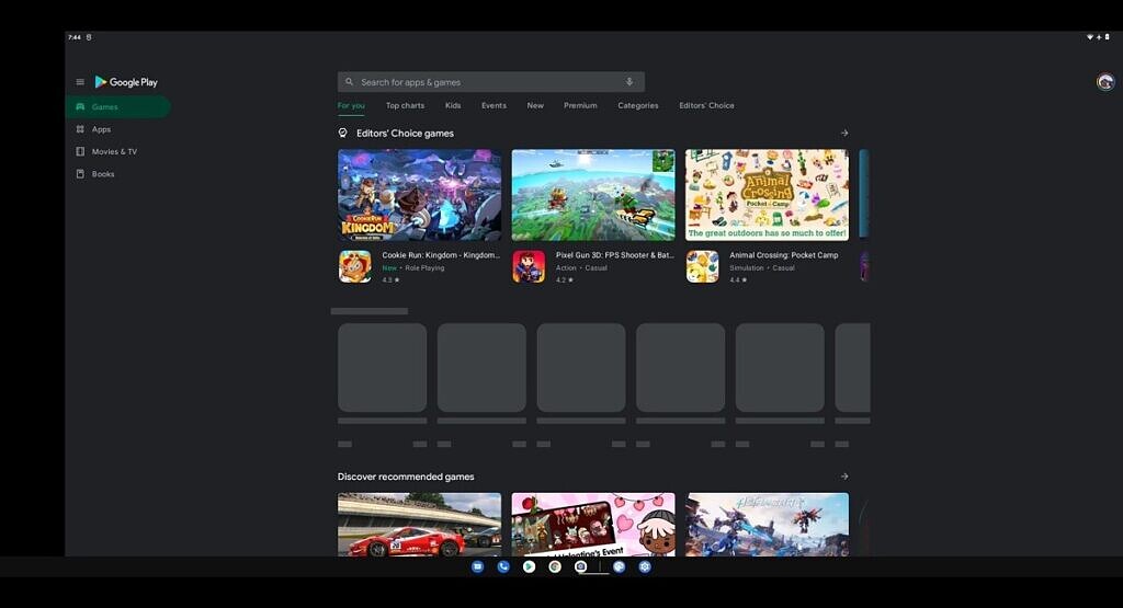 نوار وظیفه Android 12 DP2 
