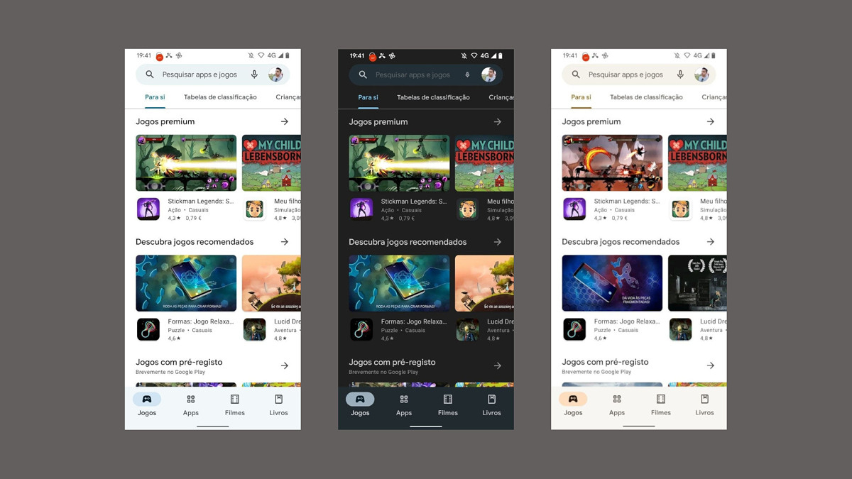 Google Play Store در Android 12 رنگ های پویا به شما می دهد